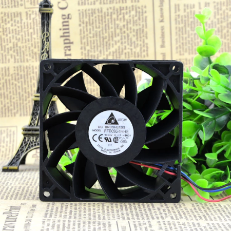 Original DELTA FFB0924HHE Cooling Fan 24V 0.27A 6.48W 3wires FFB0924HHE Fans